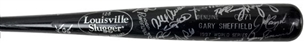1997 World Series Champion Florida Marlins Team Signed Bat (36 signatures)
